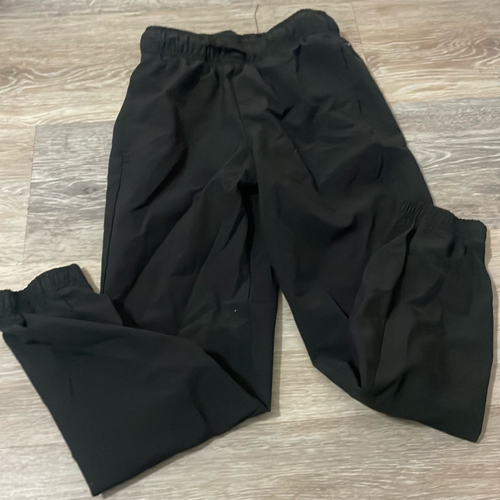 Boys black activewear joggers